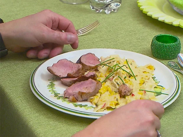 Lammlachs mit Zitronen-Minzsosse - Rezept - Bild Nr. 2