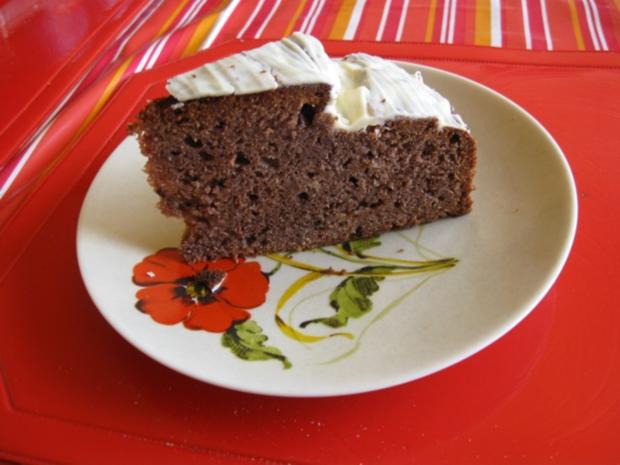 Rührkuchen mit Kakao und weißer Schokolade - Rezept - kochbar.de