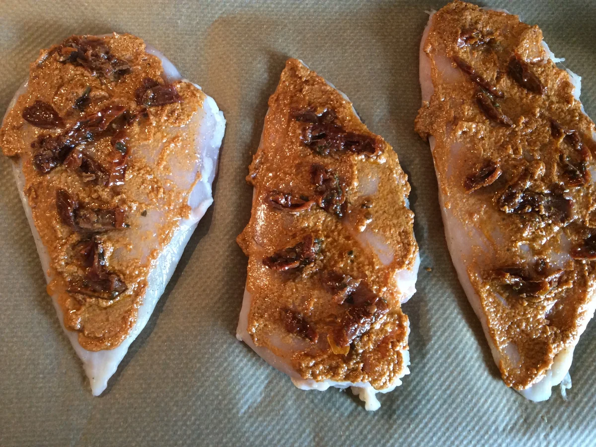 Rezept: Hähnchenbrust im Blätterteig Bild Nr. 5584 Hähnchenbrust im Blätterteig - Rezept - Bild Nr. 5584