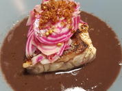 Zackenbarsch | Tondo di Chioggia | Sud von fermentierte Roter Bete - Rezept - Bild Nr. 2