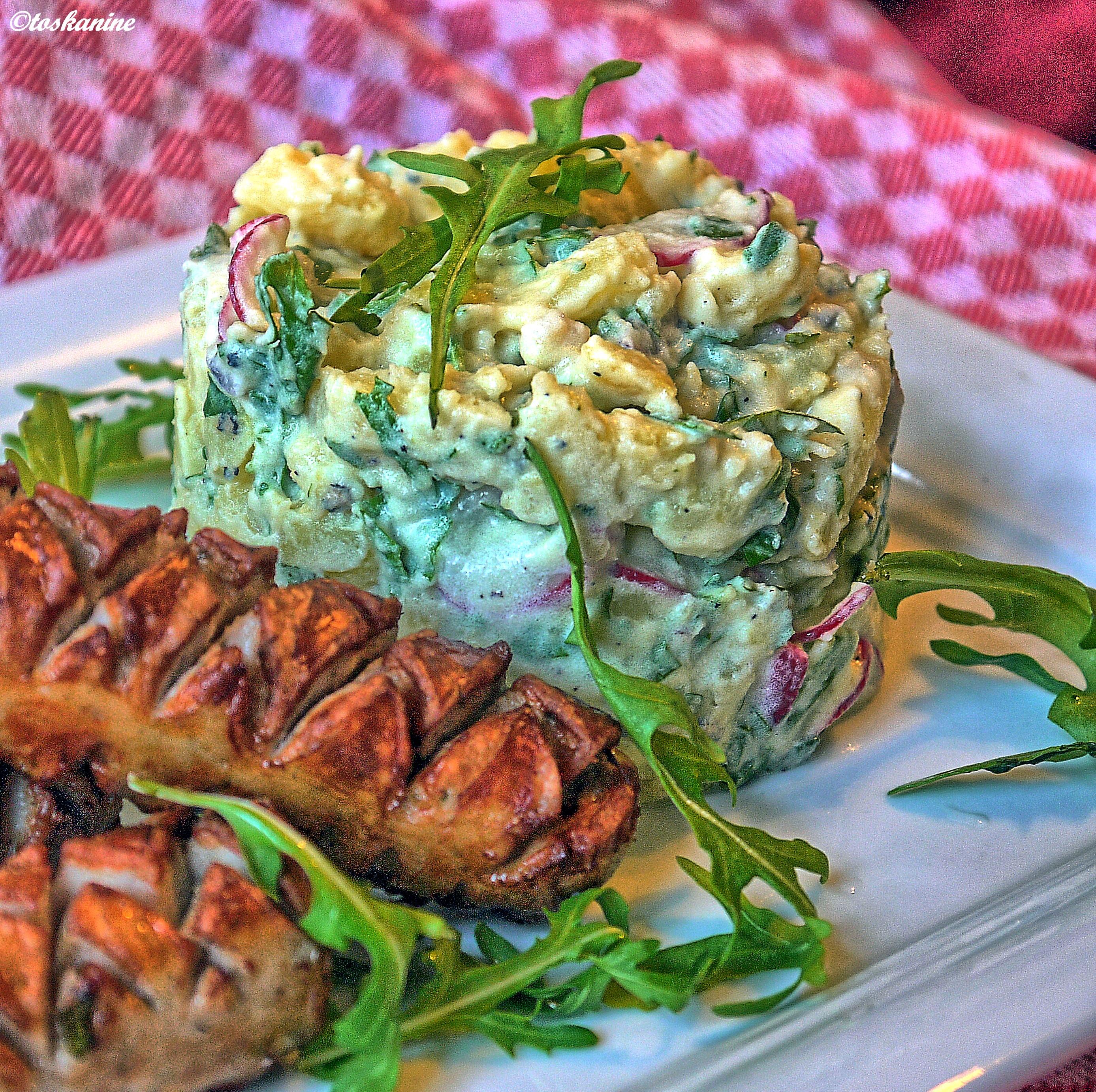 Kartoffel-Rucola-Salat - Rezept Durch toskanine