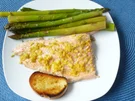 Grüner Spargel und Lachs vom Blech - Rezept - Bild Nr. 5585