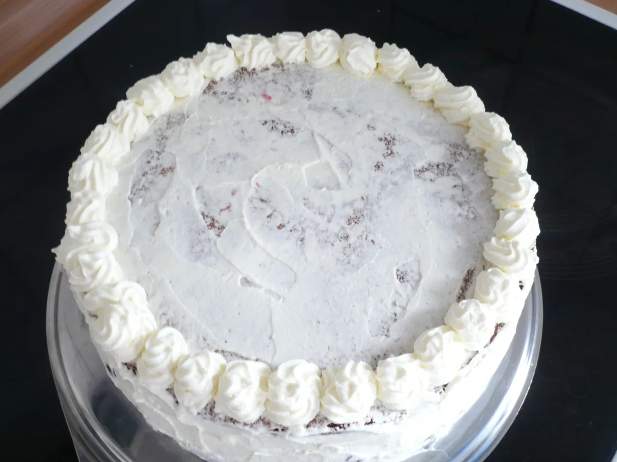 Schoko - Eierlikörtorte mit Kirschen - Rezept - Bild Nr. 5590