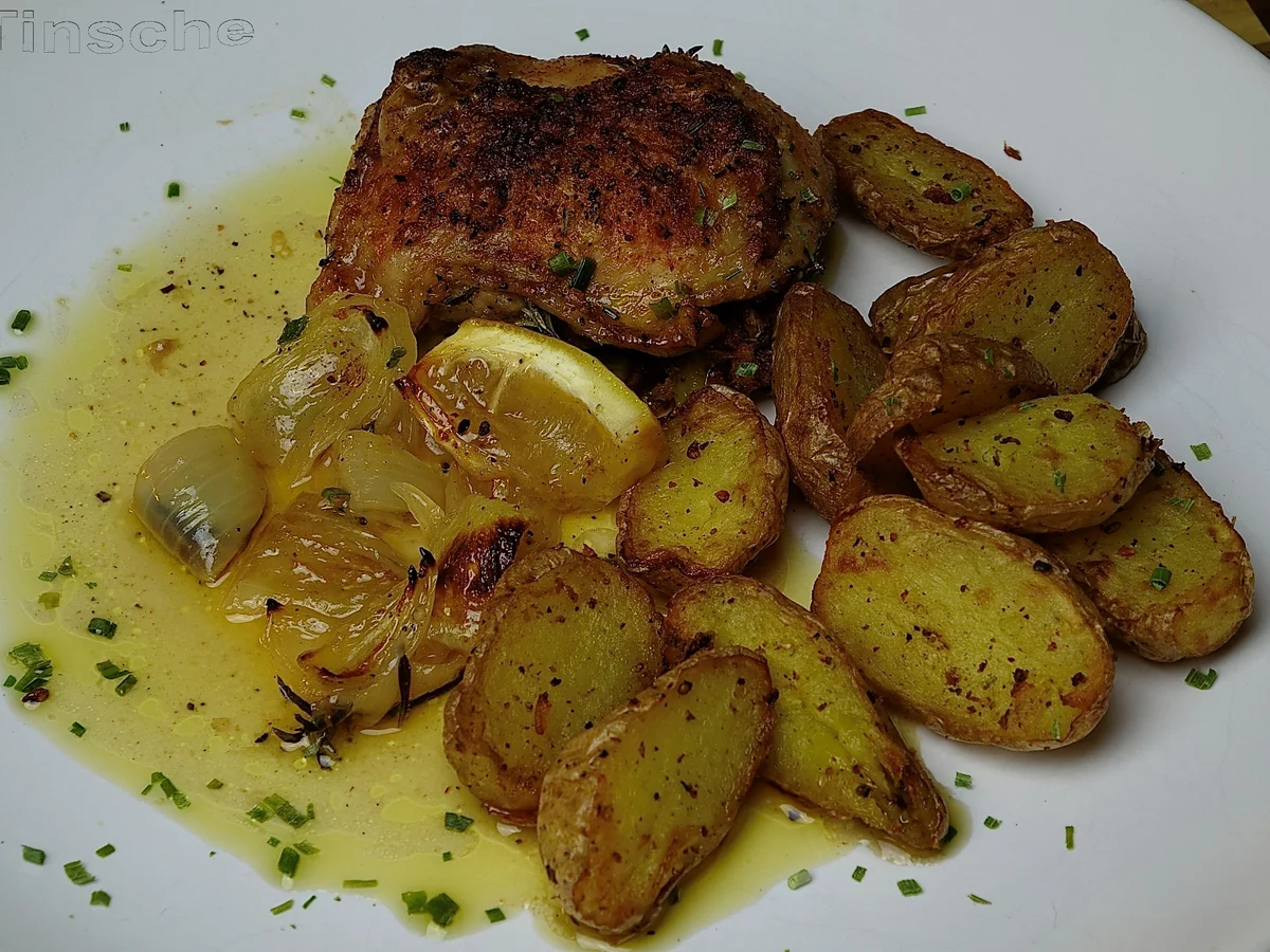 Rezept: Zitronenhähnchen Bild Nr. 5610 Zitronenhähnchen - Rezept - Bild Nr. 5610