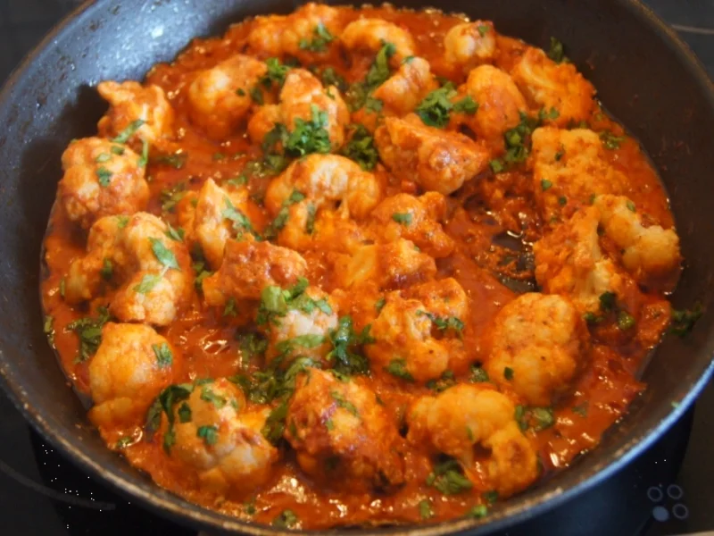 Blumenkohl auf indische Art - Rezept - Bild Nr. 5614