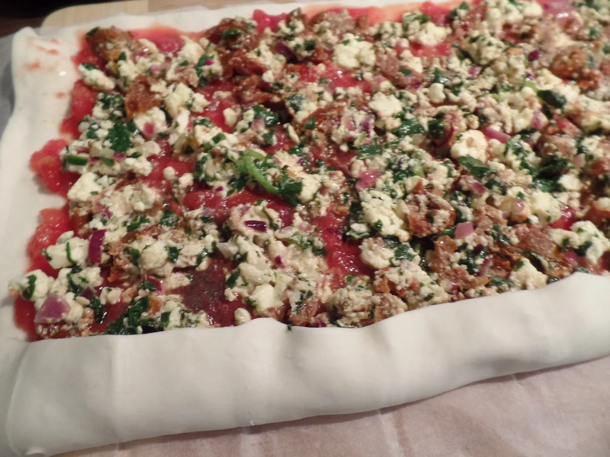 Bärlauch-Feta-Tomaten-Kringel - Rezept - Bild Nr. 5613