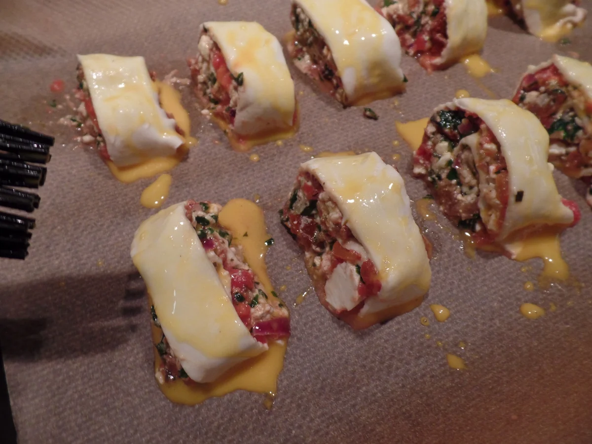 Bärlauch-Feta-Tomaten-Kringel - Rezept - Bild Nr. 5617