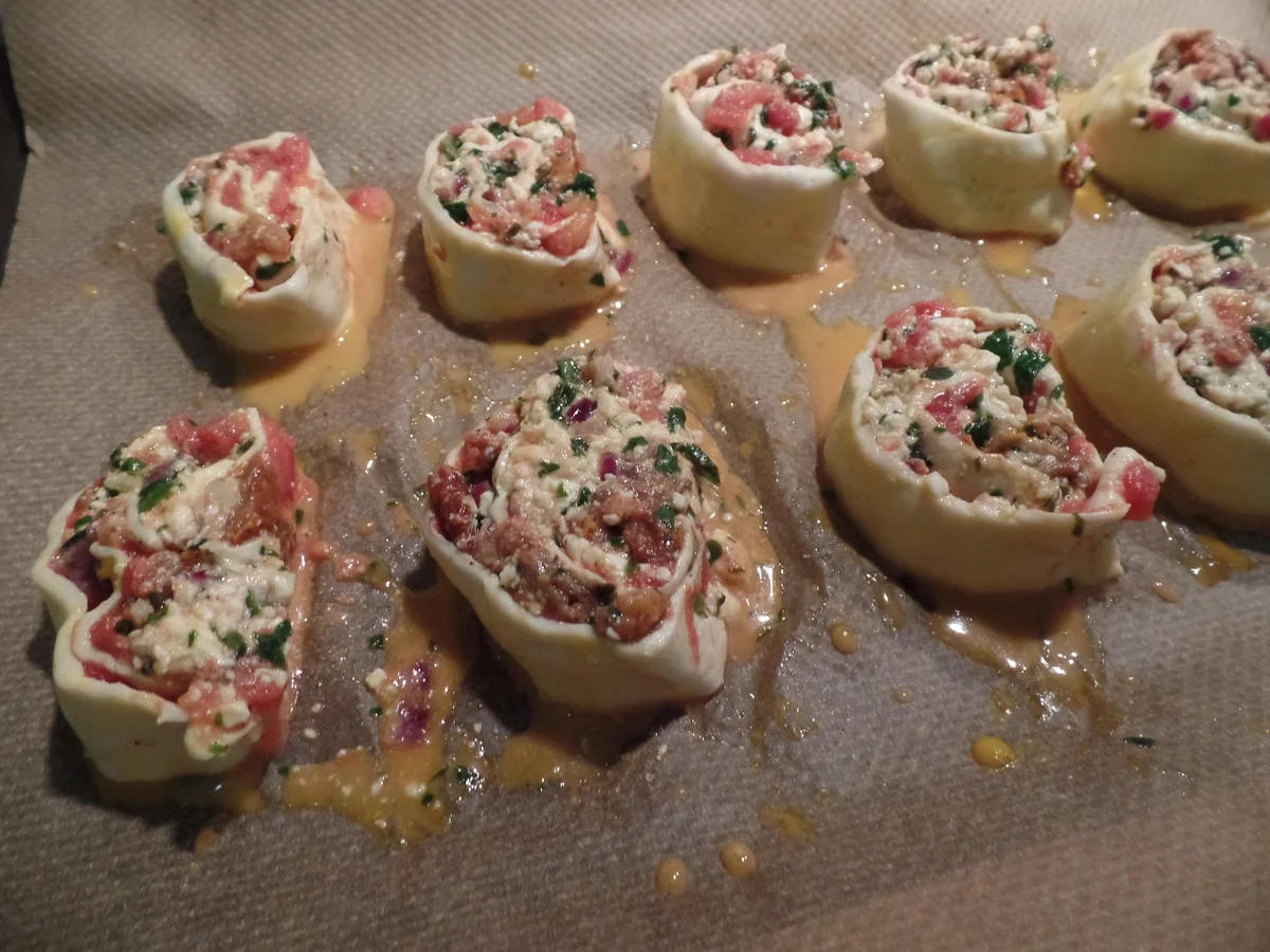 Bärlauch-Feta-Tomaten-Kringel - Rezept - Bild Nr. 5618