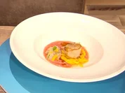 Mozzarella-Mango-Salat mit Jakobsmuschel (Blick in Rolands Topf) - Rezept - Bild Nr. 2