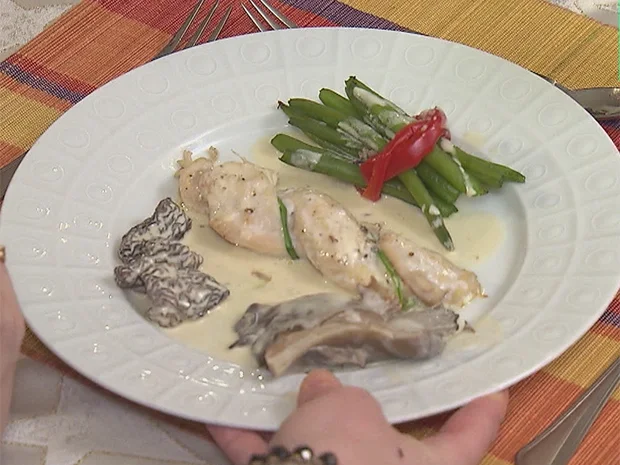 Tresse de Sole et Saumon (Seezunge-Lachs Zopf mit Morcheln) - Rezept - Bild Nr. 2