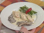 Tresse de Sole et Saumon (Seezunge-Lachs Zopf mit Morcheln) - Rezept - Bild Nr. 2