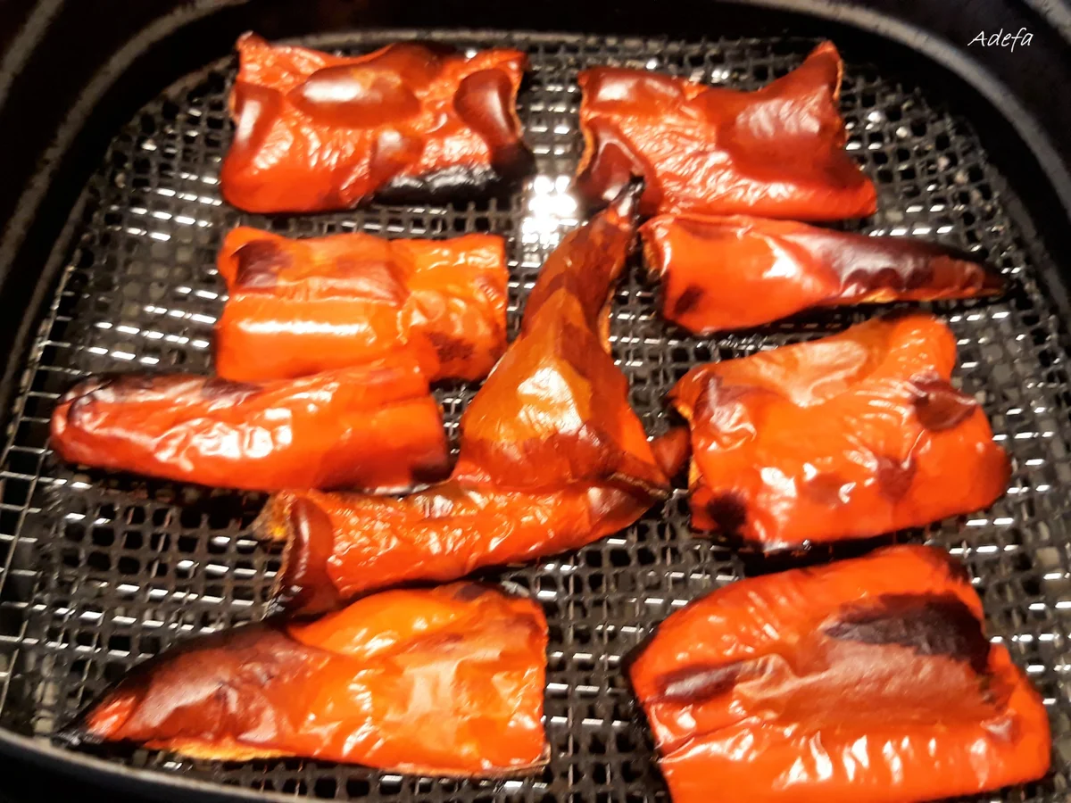 Rezept: Gegrillte Paprika Salat Bild Nr. 5606 Gegrillte Paprika Salat - Rezept - Bild Nr. 5606