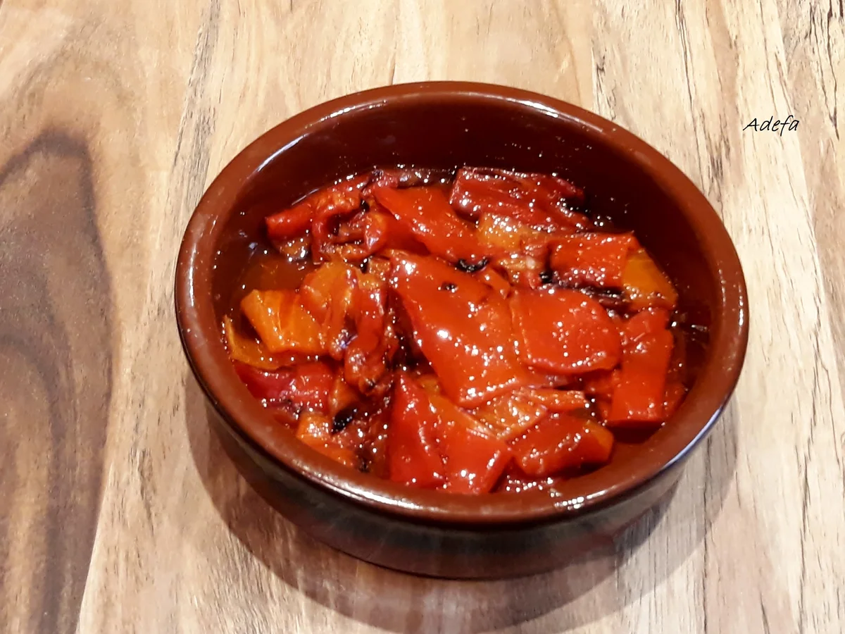 Rezept: Gegrillte Paprika Salat Bild Nr. 5609 Gegrillte Paprika Salat - Rezept - Bild Nr. 5609