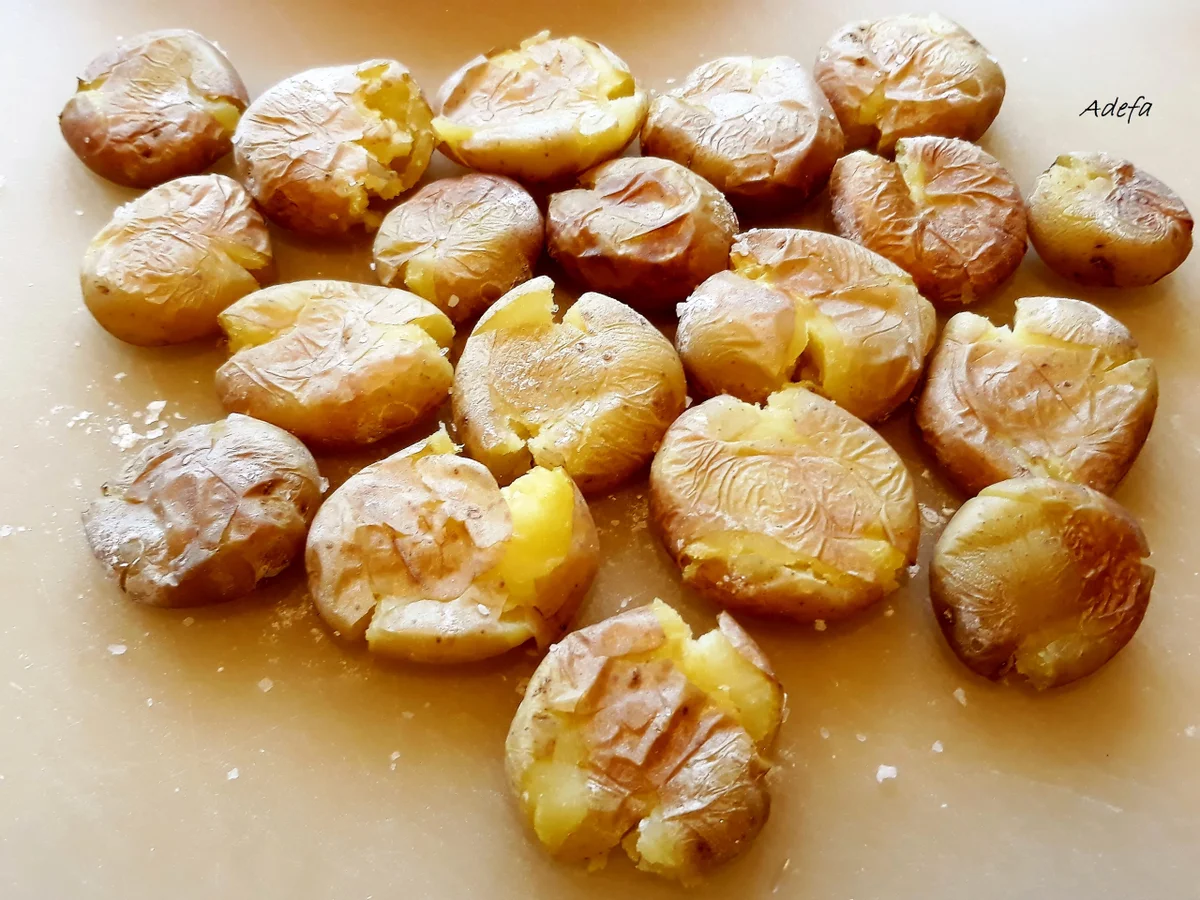 Rezept: Batatas a murro ~ Quetsch - Kartöffelchen Bild Nr. 5608 Batatas a murro ~ Quetsch - Kartöffelchen - Rezept - Bild Nr. 5608