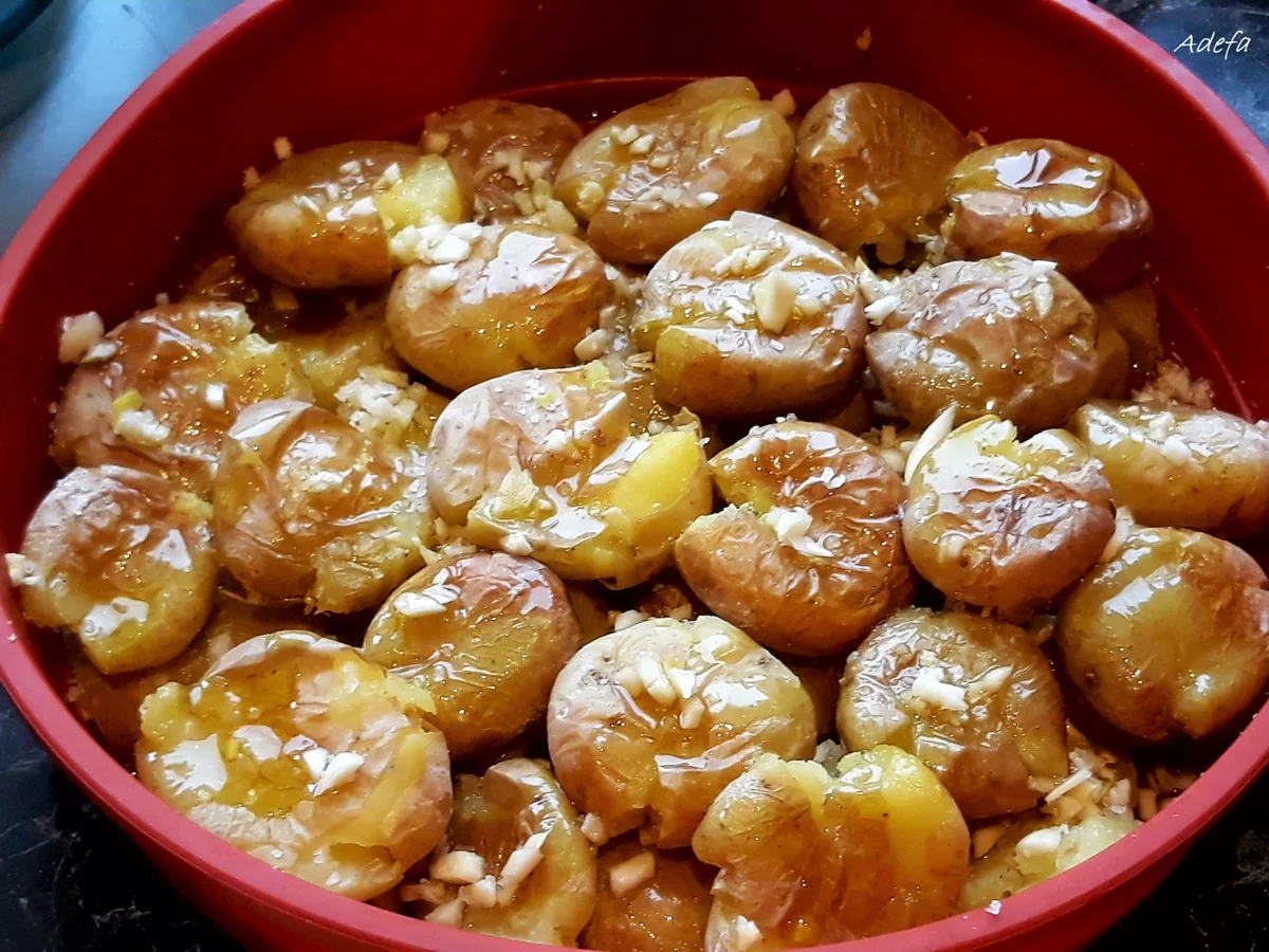 Rezept: Batatas a murro ~ Quetsch - Kartöffelchen Bild Nr. 5609 Batatas a murro ~ Quetsch - Kartöffelchen - Rezept - Bild Nr. 5609