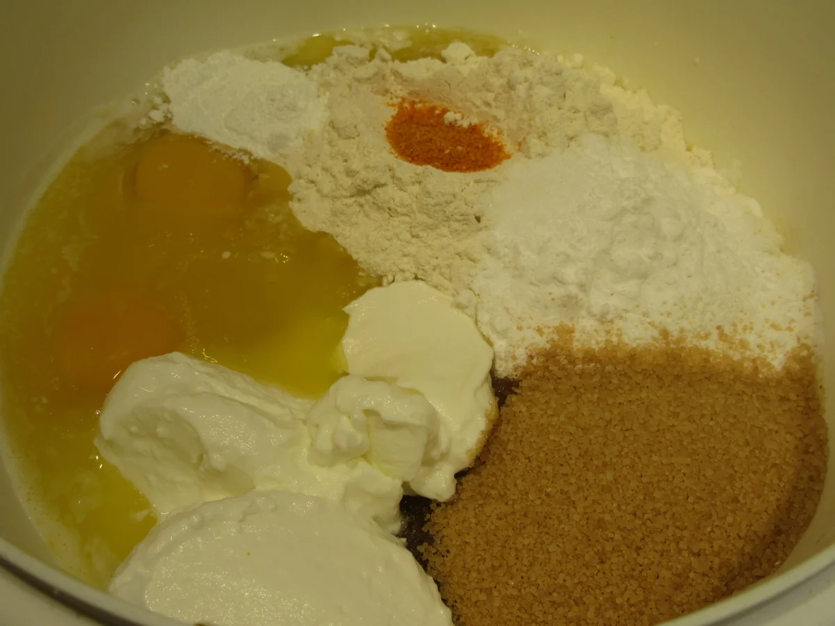 Rezept: Backen: Orangenmuffins mit Schokoganache Bild Nr. 5605 Backen: Orangenmuffins mit Schokoganache - Rezept - Bild Nr. 5605