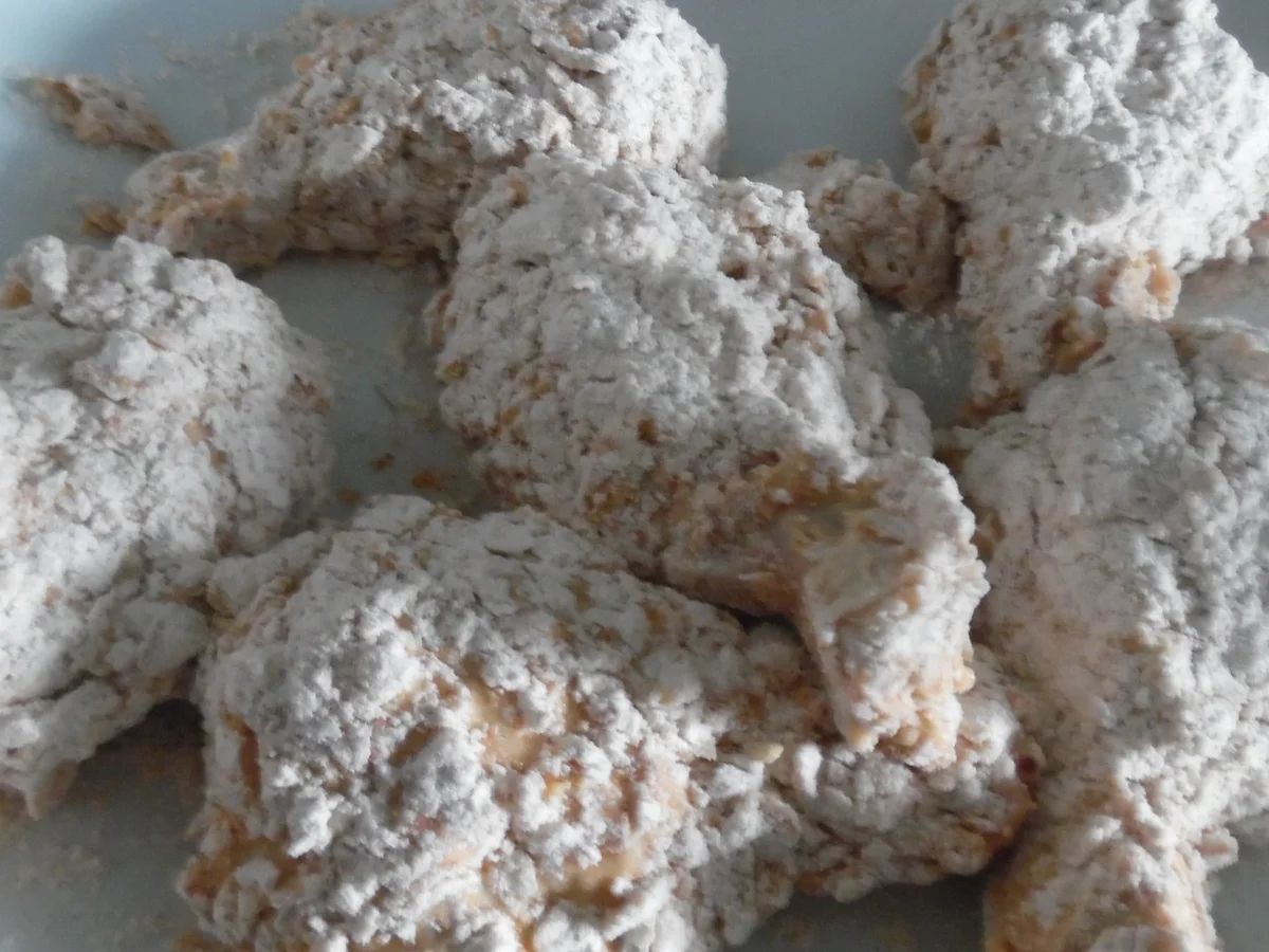 Rezept: Fried Chicken mit Coleslaw Bild Nr. 5606 Fried Chicken mit Coleslaw - Rezept - Bild Nr. 5606