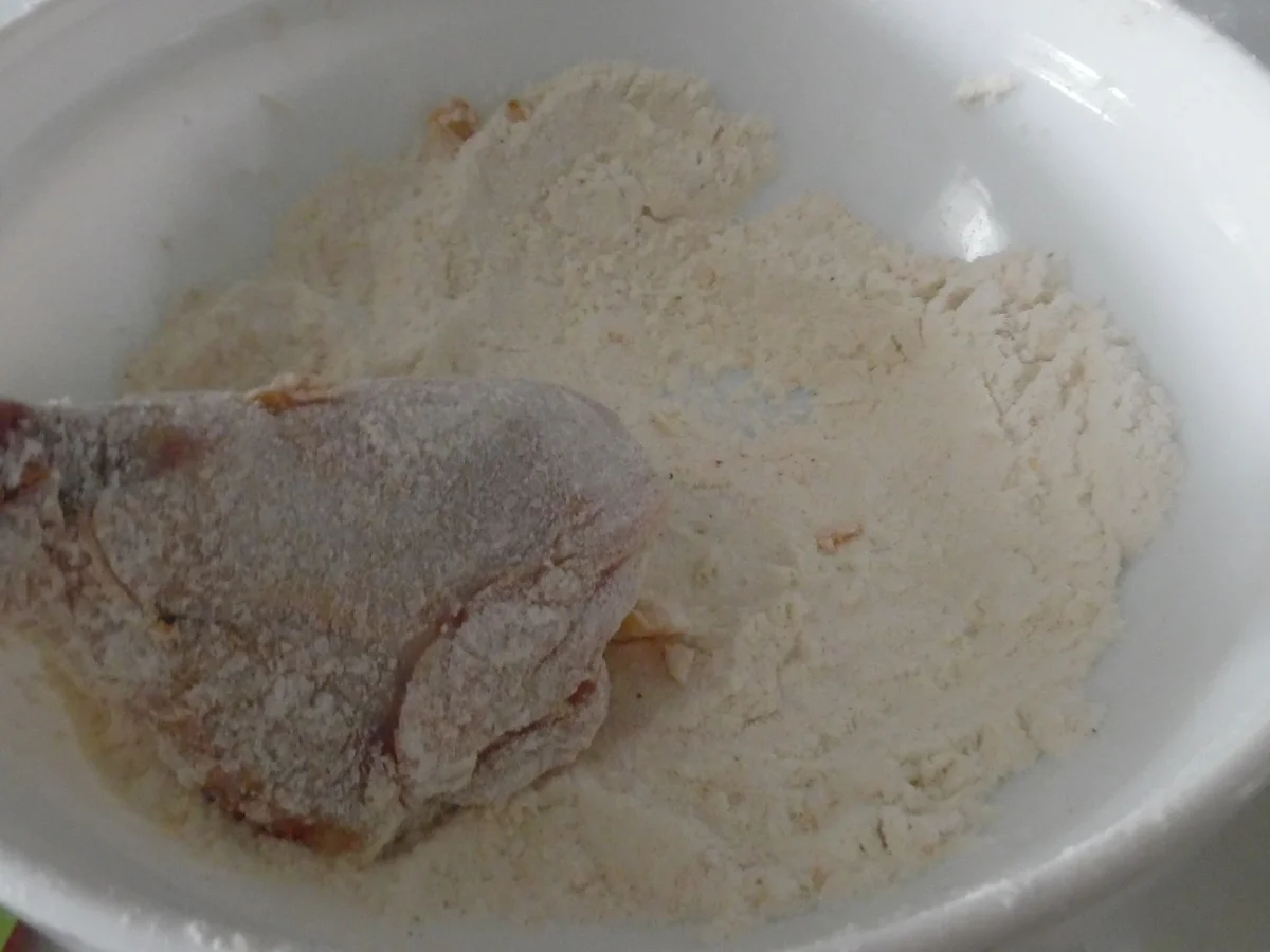 Rezept: Fried Chicken mit Coleslaw Bild Nr. 5609 Fried Chicken mit Coleslaw - Rezept - Bild Nr. 5609