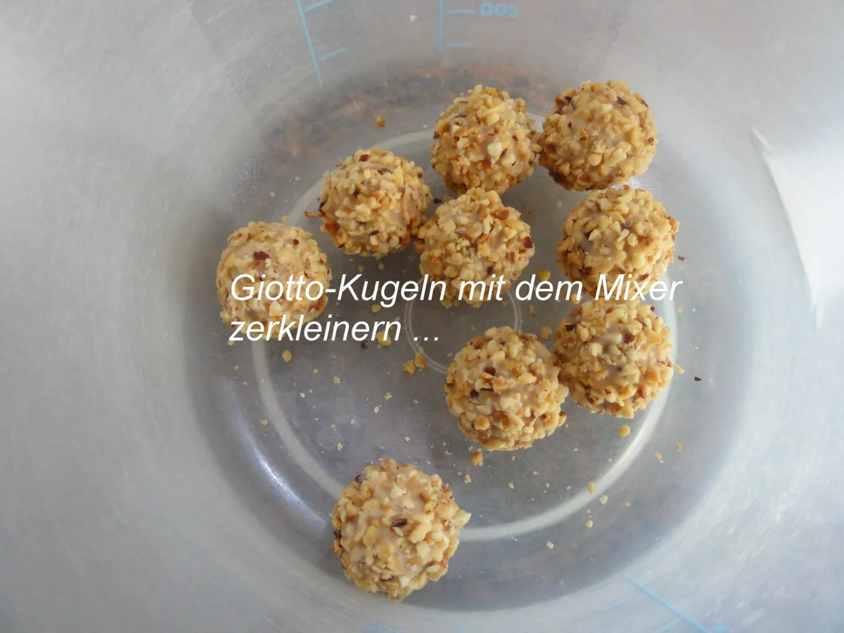 Biskuit:   GIOTTO ~ TORTE - Rezept - Bild Nr. 5620