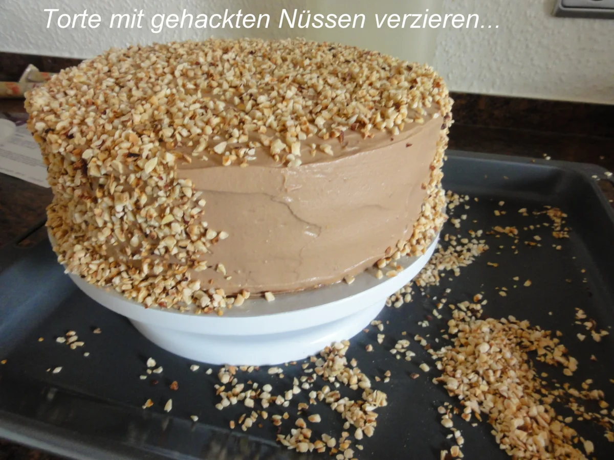 Biskuit:   GIOTTO ~ TORTE - Rezept - Bild Nr. 5621