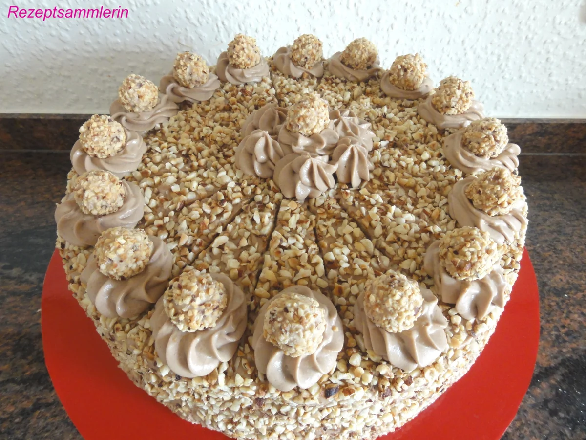 Biskuit:   GIOTTO ~ TORTE - Rezept - Bild Nr. 5624