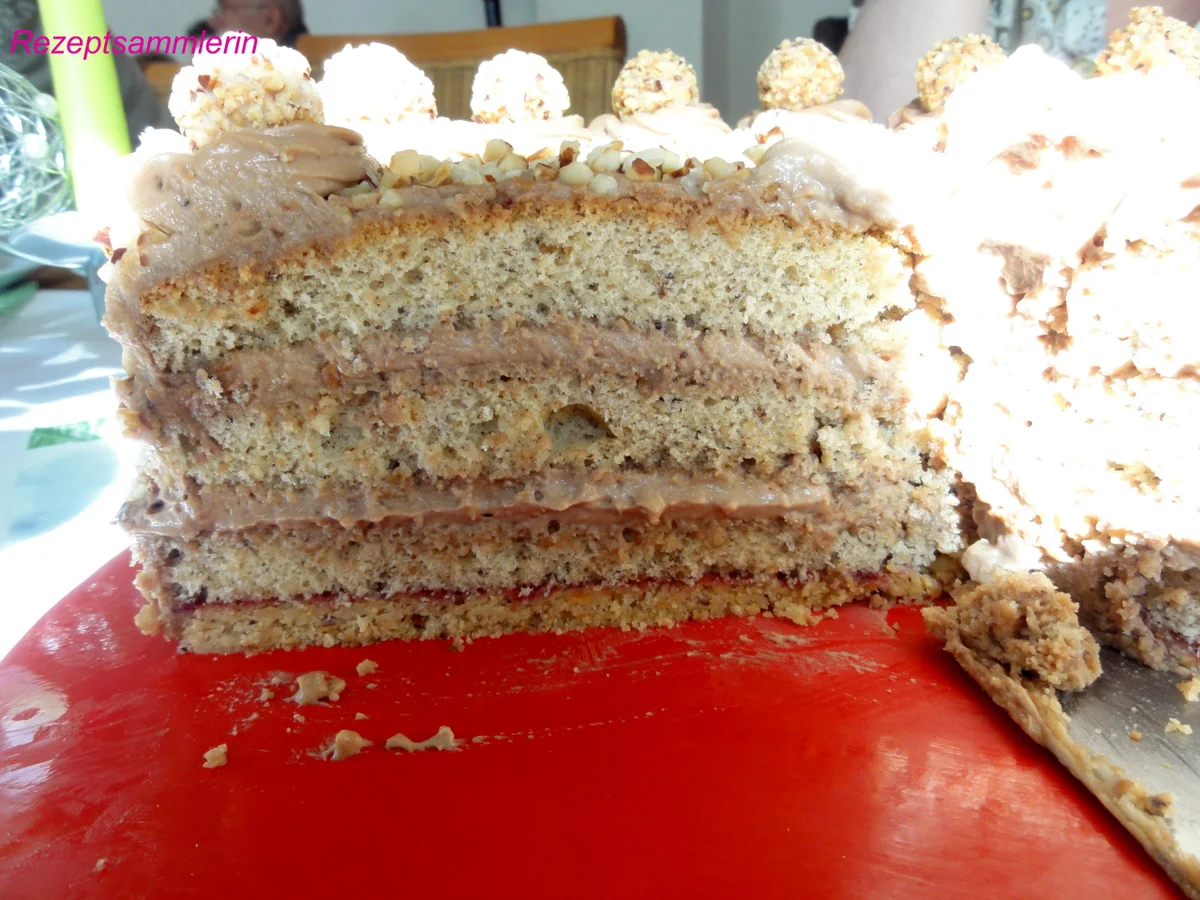 Biskuit:   GIOTTO ~ TORTE - Rezept - Bild Nr. 5625