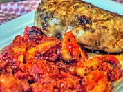 Lackierte Hähnchenbrust mit Ajvar-Kartoffeln - Rezept - Bild Nr. 5611