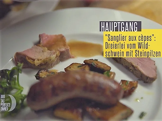 Sanglier aux cèpes - Rezept - Bild Nr. 2