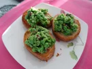 Rezept: Erbsen Crostini Bild Nr. 5615 Erbsen Crostini - Rezept - Bild Nr. 5615