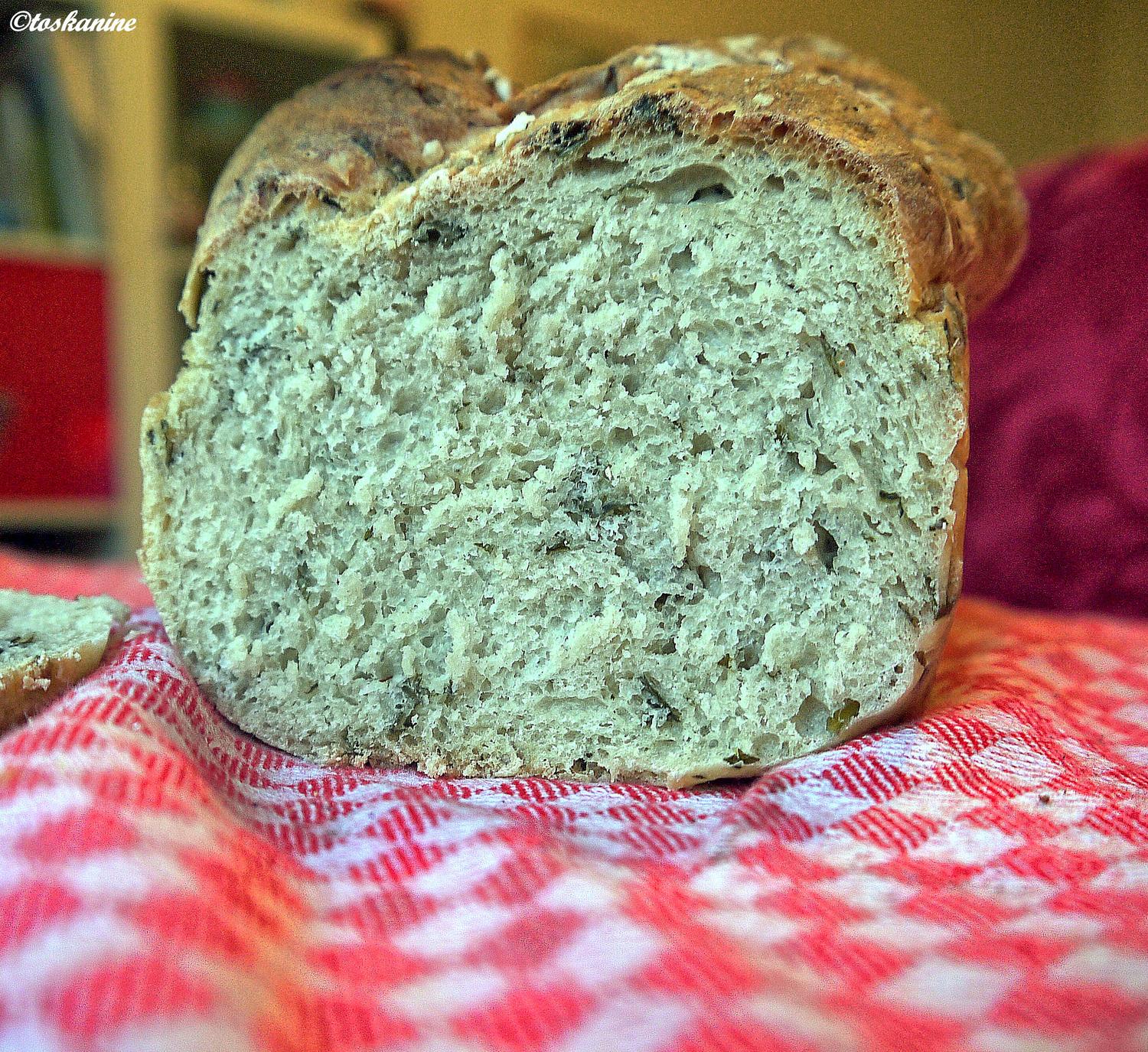 Dinkel-Bärlauch-Brot - Rezept mit Bild - kochbar.de