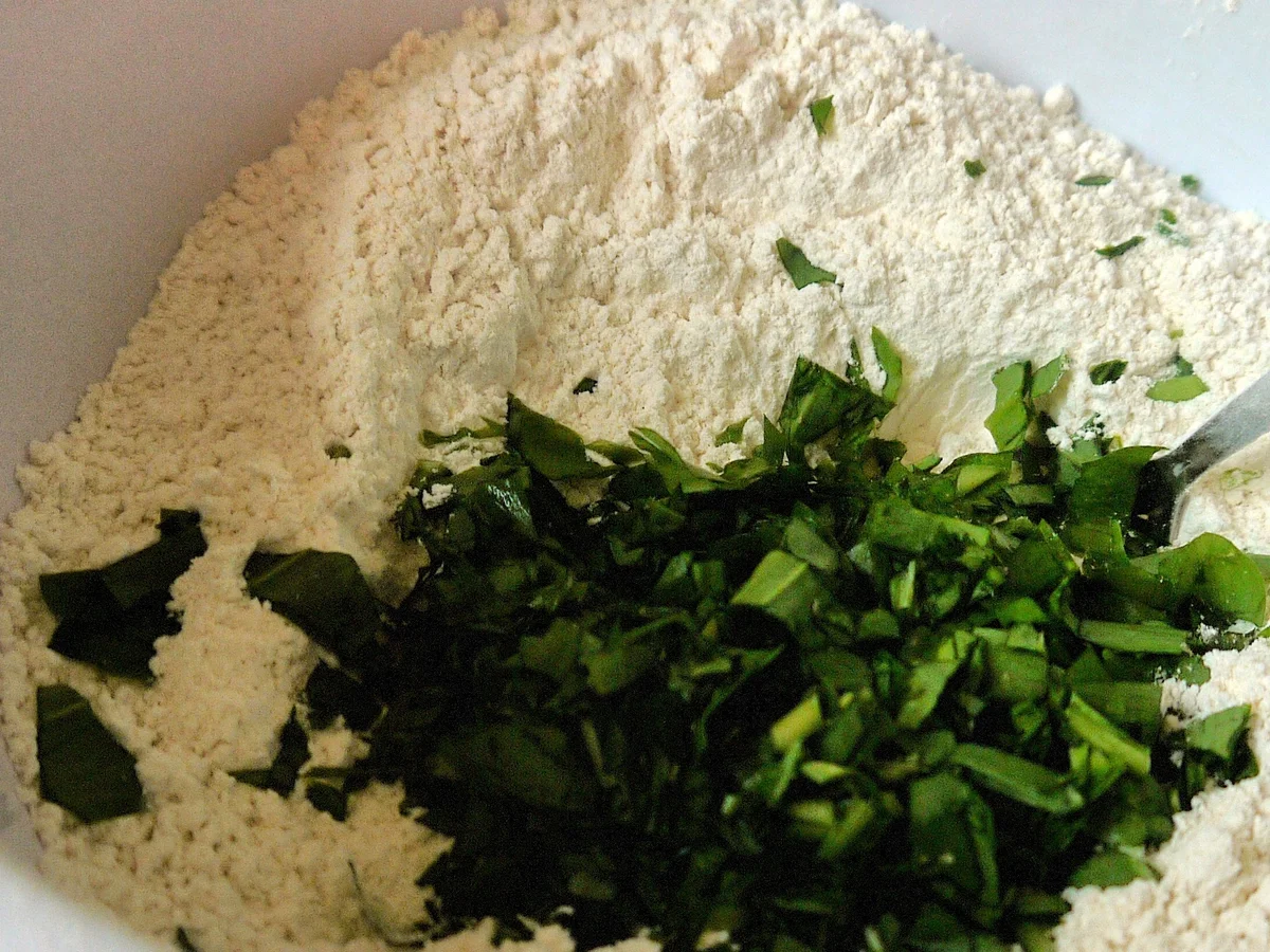 Rezept: Dinkel-Bärlauch-Brot Bild Nr. 5616 Dinkel-Bärlauch-Brot - Rezept - Bild Nr. 5616