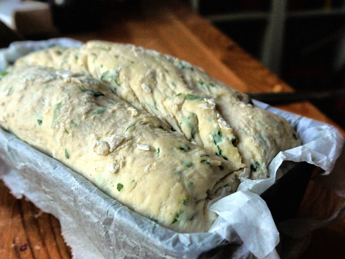 Rezept: Dinkel-Bärlauch-Brot Bild Nr. 5621 Dinkel-Bärlauch-Brot - Rezept - Bild Nr. 5621