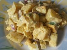 Kartoffelsalat in Currysoße - Rezept - Bild Nr. 2