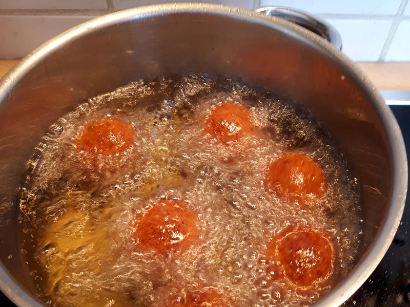 Indisch: Malai Kofta Kartoffel Käse Bällchen in pikanter Soße - von ...