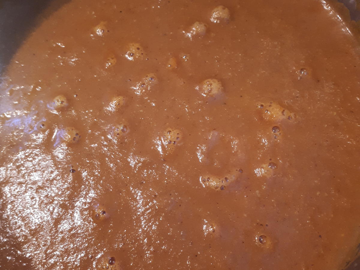 Indisch: Malai Kofta Kartoffel Käse Bällchen in pikanter Soße - von ...