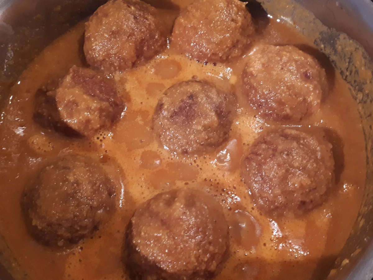 indisch: Malai Kofta - Kartoffel-Käse Bällchen in pikanter Soße - Rezept - Bild Nr. 5637