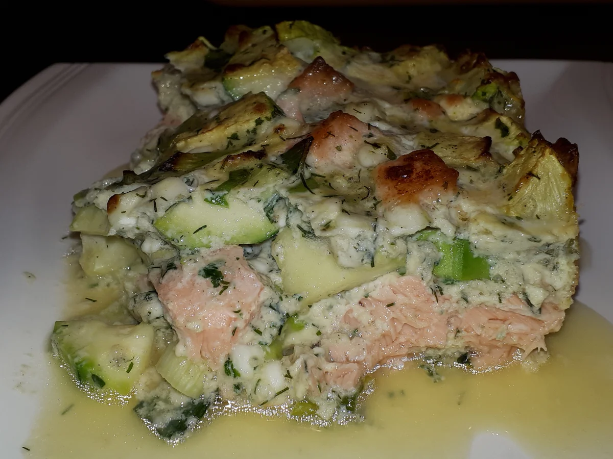 BiNe` S ZUCCHINI - LACHSAUFLAUF - Rezept - Bild Nr. 5636