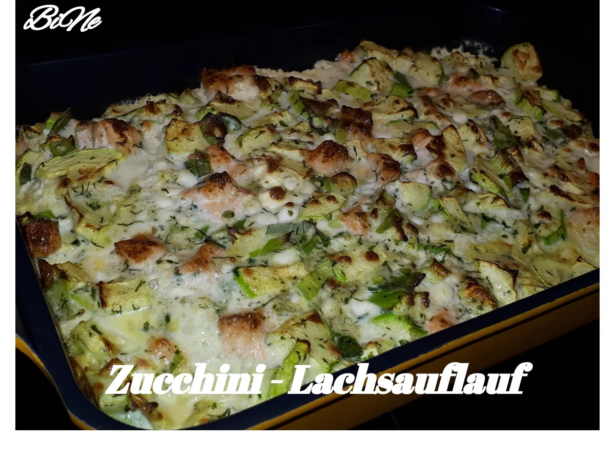 BiNe` S ZUCCHINI - LACHSAUFLAUF - Rezept - Bild Nr. 5637