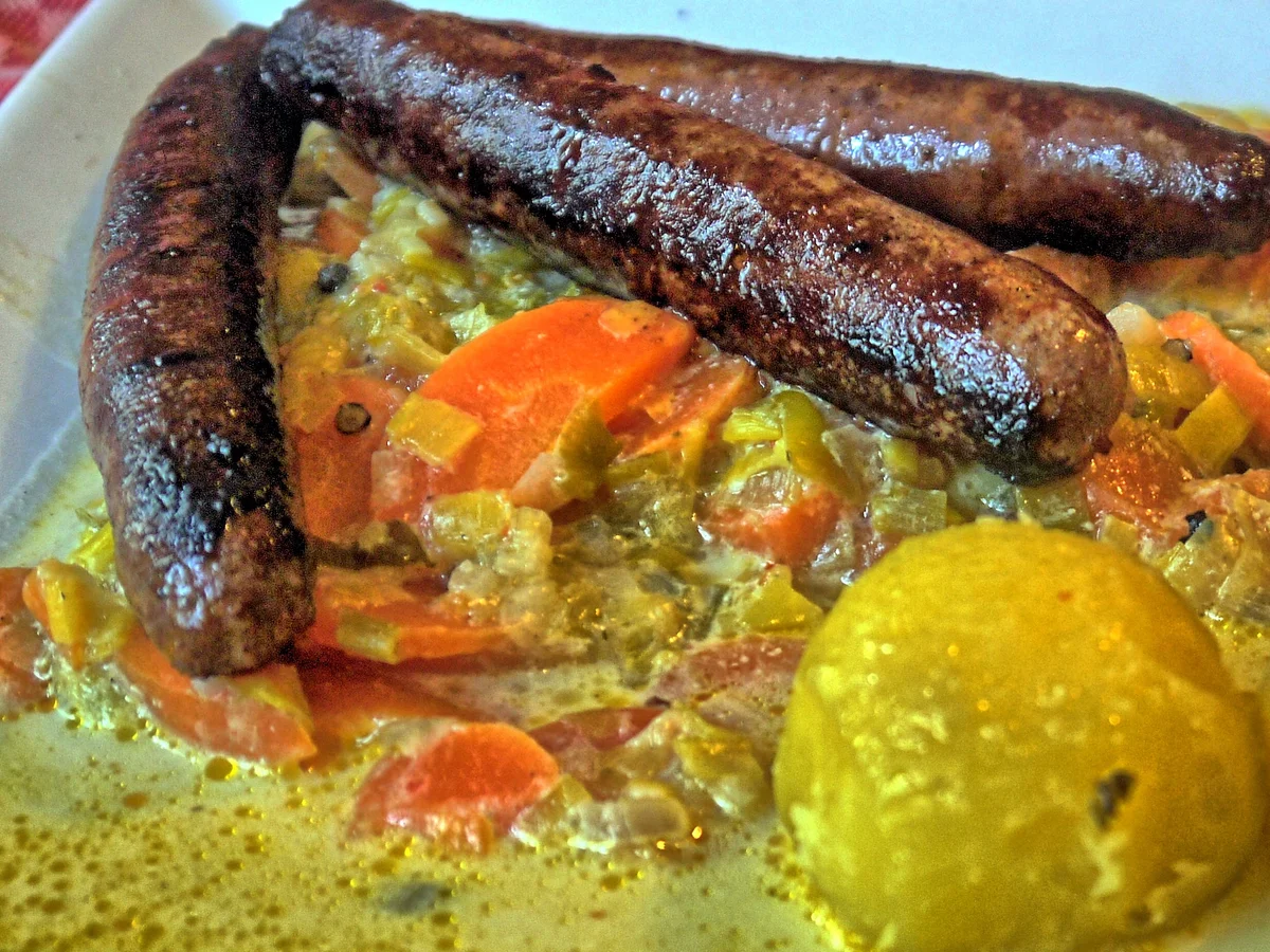 Scharfes Porree-Möhren-Gemüse mit Vanilleduft - Rezept - Bild Nr. 2