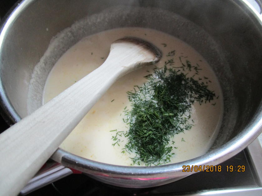 Seelachsfilet in ZitronenDillSahneSenfSauce Rezept kochbar.de