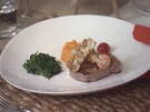 Französisches Rinderfilet mit Kaisergranaten, Süßkartoffel Püree und Sauce Bernaise - Rezept - Bild Nr. 5645