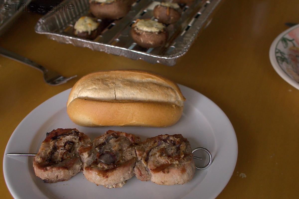 Deftig gerollte Schweinespieße - Rezept - Bild Nr. 5660