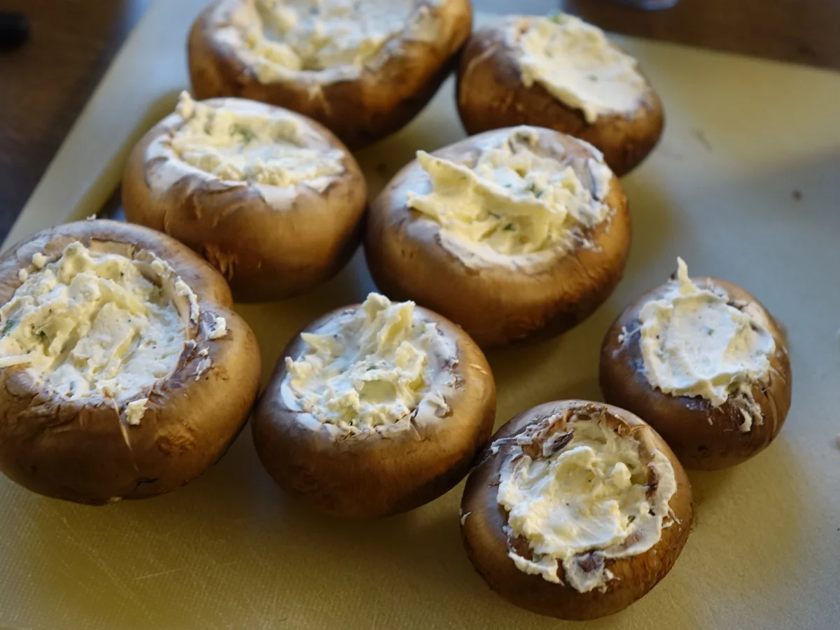 Gefüllte Champignons - Rezept - Bild Nr. 5646