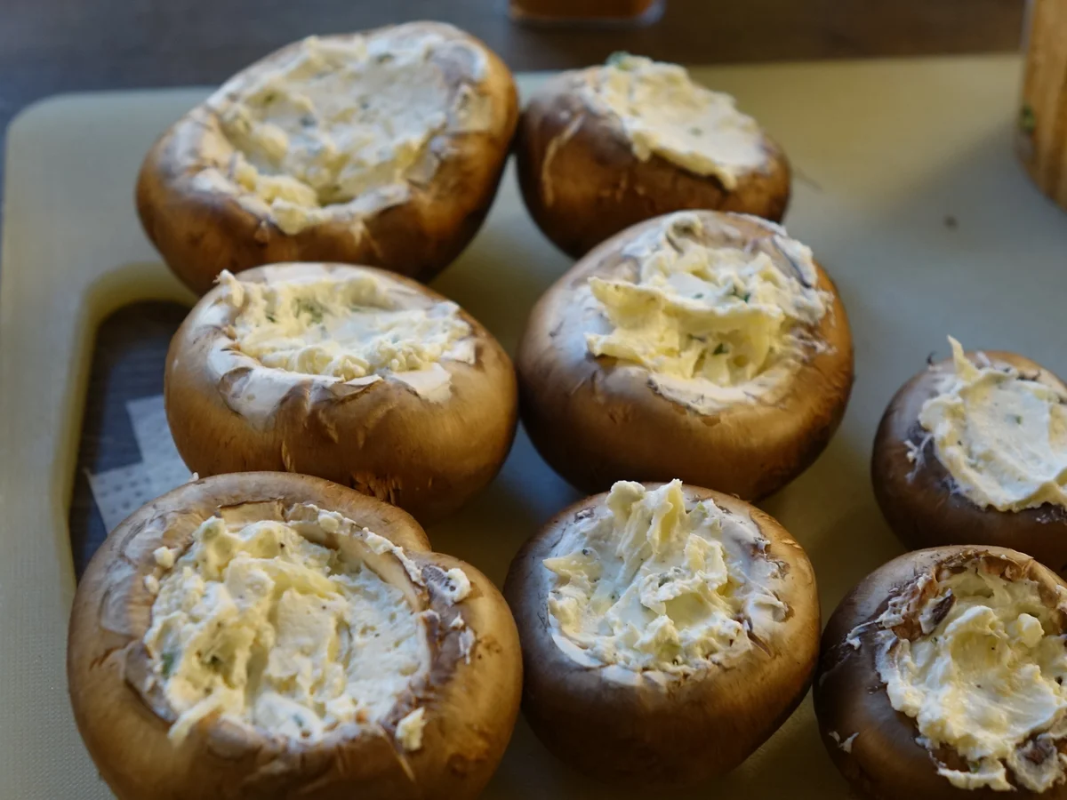 Gefüllte Champignons - Rezept - Bild Nr. 5647