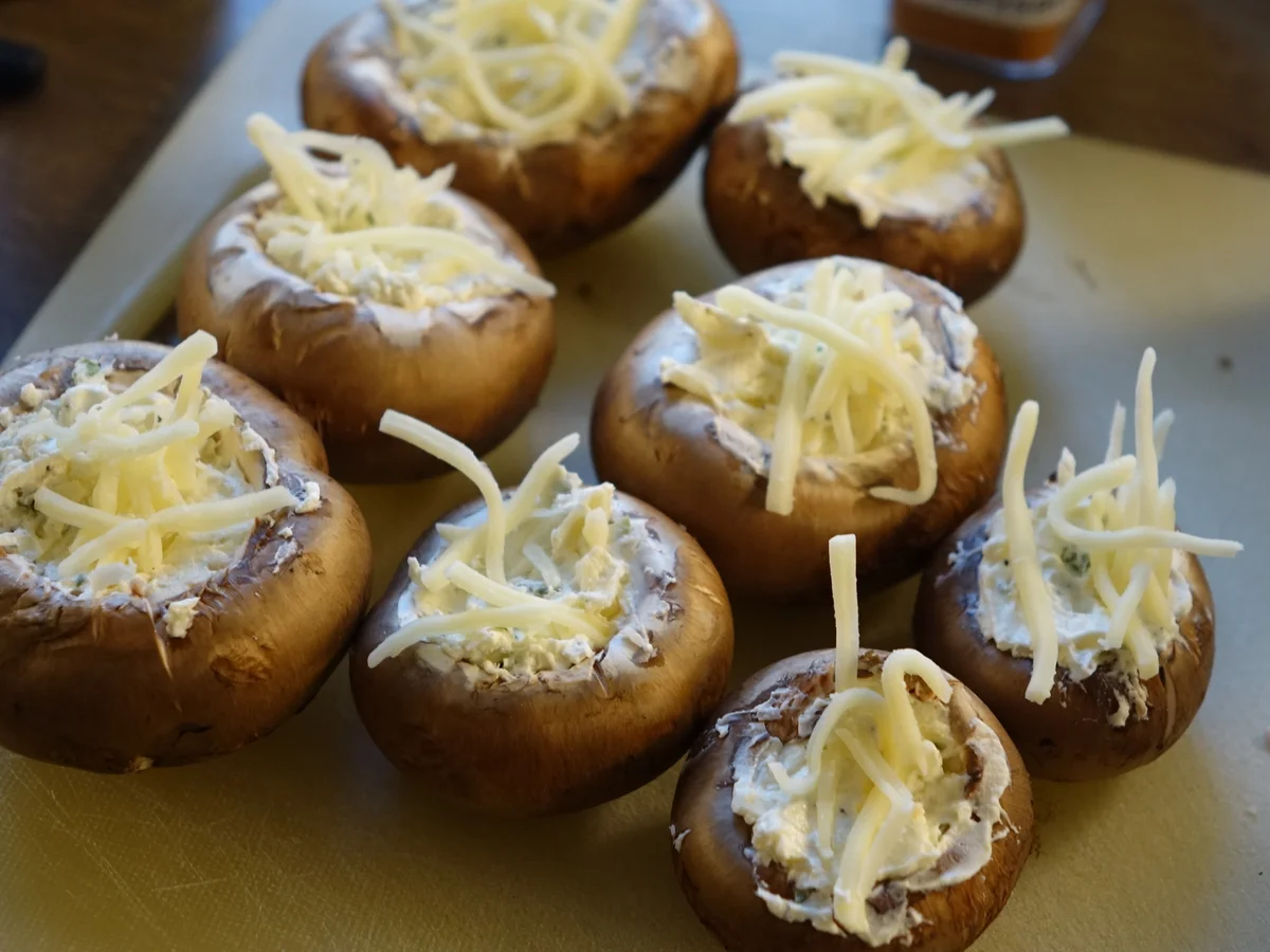 Gefüllte Champignons - Rezept - Bild Nr. 5648