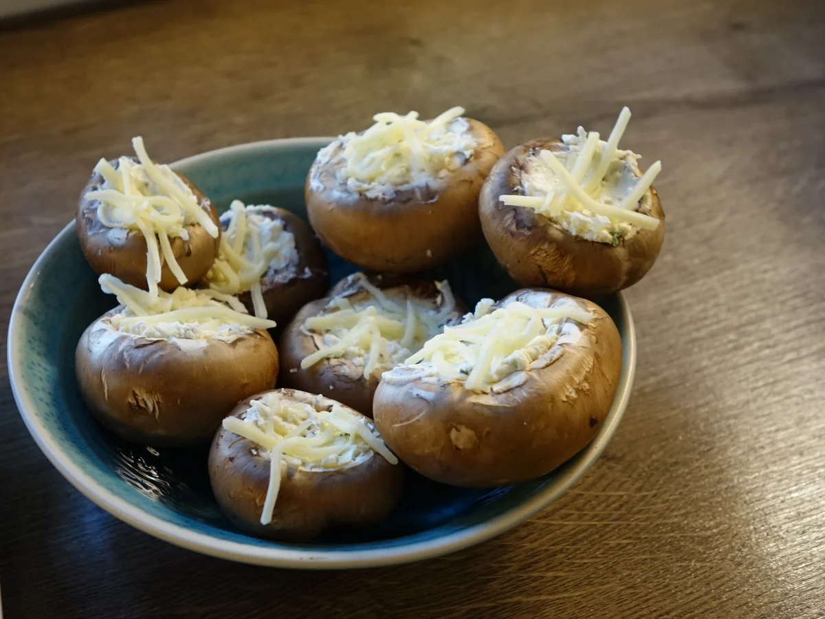 Gefüllte Champignons - Rezept - Bild Nr. 5649