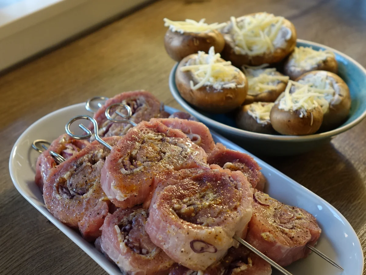 Gefüllte Champignons - Rezept - Bild Nr. 5650