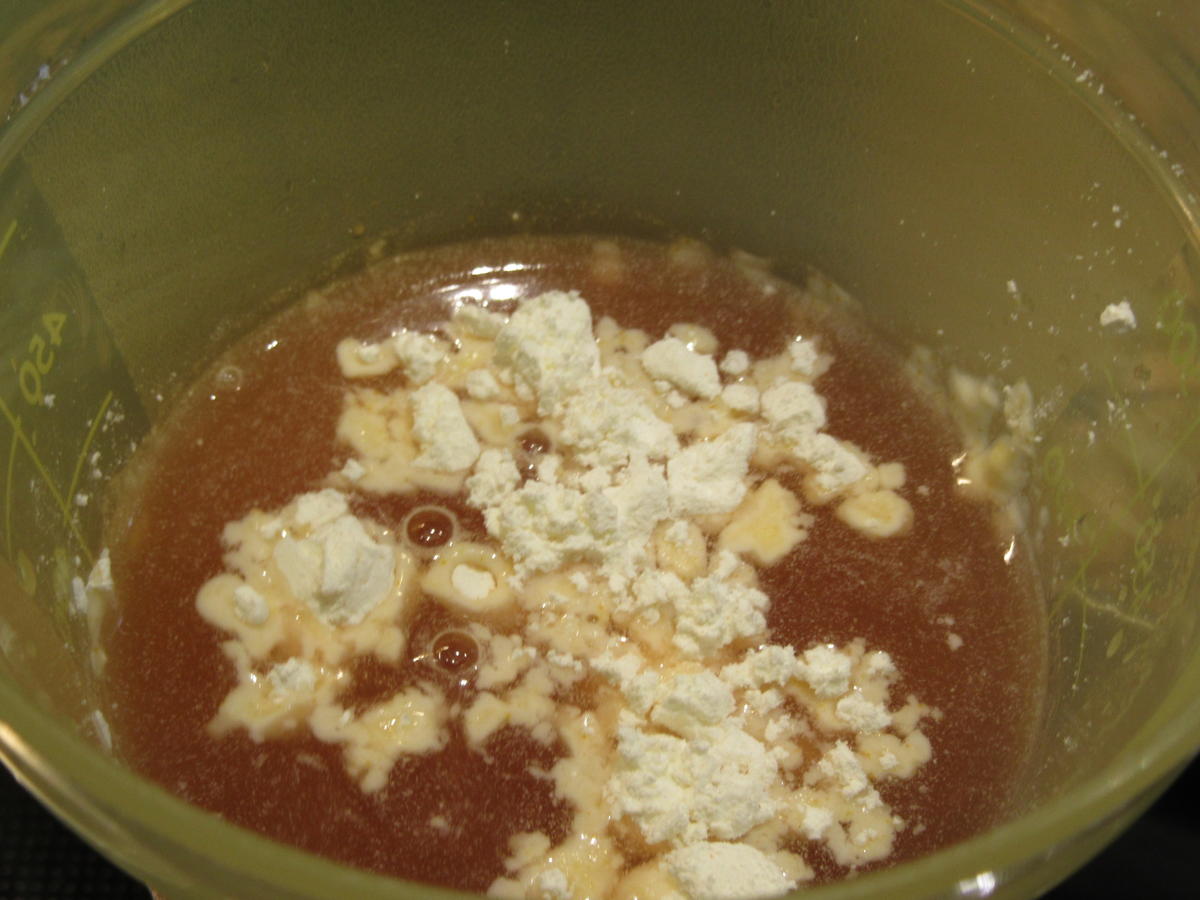 Backen: Rhabarberkuchen mit Schmandguss - einfach - von lunapiena