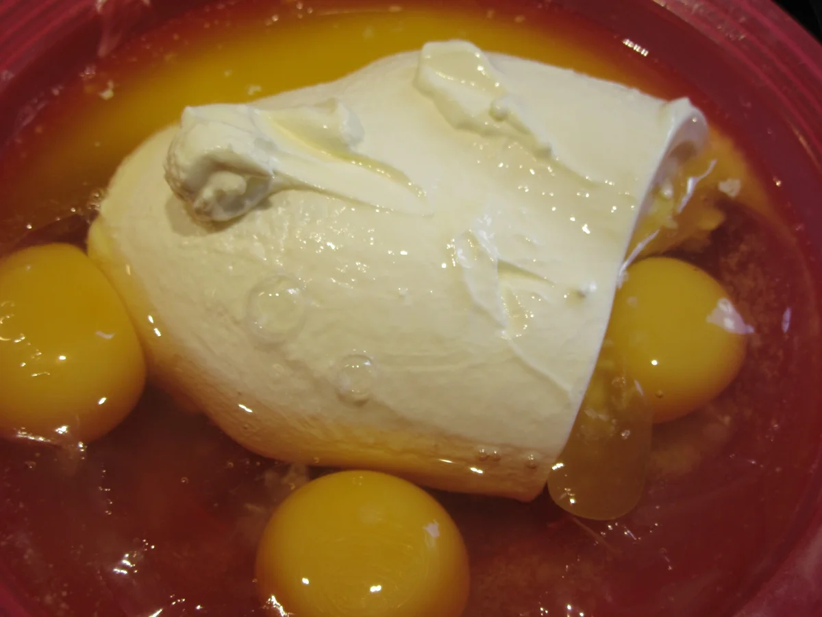 Backen: Rhabarberkuchen mit Schmandguss - Rezept - Bild Nr. 5652