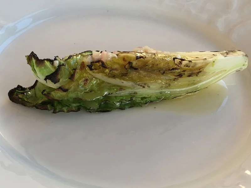 Gegrillter Salat mit Vinaigrette - Rezept - Bild Nr. 2